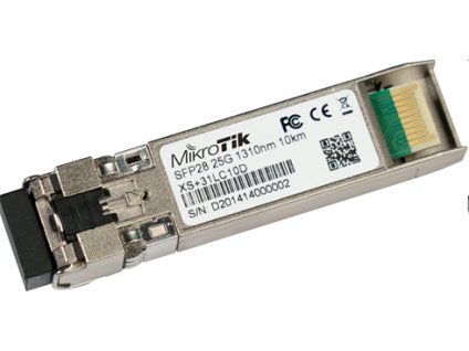 MIKROTIK SFP/SFP+/SFP28 modul SM 1G/10G/25G 1310nm (10km) XS+31LC10D