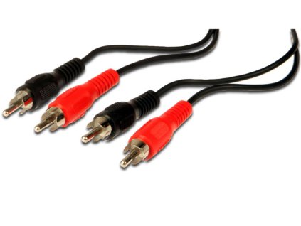 PremiumCord Kábel 2x CINCH-2x CINCH M/M 2m kjackcmm2-2