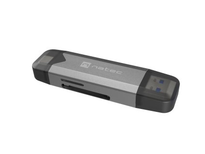 Čítačka kariet Natec SCARAB 3 USB-A + USB-C 3.1 GEN 1/microSD/microSDHC/microSDXC/SD/SDHC/SDXC/T-Flash NCZ-2262