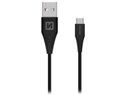 Swissten Datový Kabel Usb / Micro Usb 1,5 M Černý (6,5Mm) 71504301
