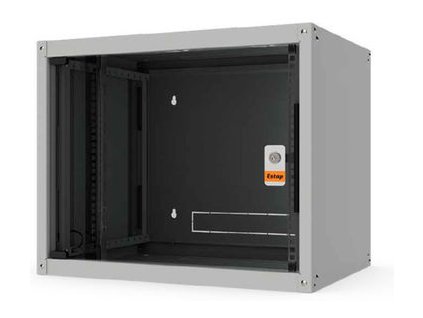 Legrand EvoLine 19" nástenný rozvádzač 12U, 600x450mm, 65 kg, sklenené dvere EVO12U6045