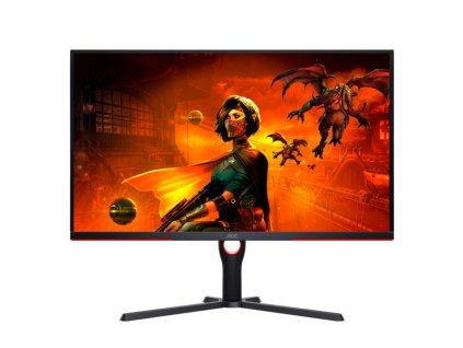 AOC U32G3X/BK 31.5"W IPS LED 3840x2160 80 000 000:1 1ms 400cd 2xHDMI 2xDP 144Hz repro U32G3X/BK