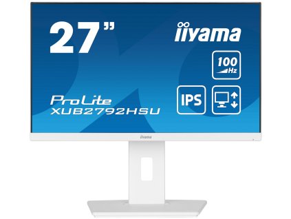 iiyama ProLite/XUB2792HSU-W6/27''/IPS/FHD/100Hz/0,4ms/White/3R XUB2792HSU-W6