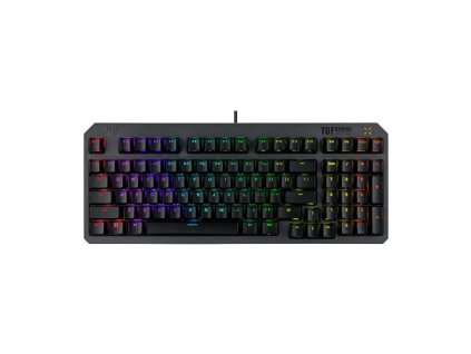 ASUS klávesnice TUF Gaming K3 GEN II, mechanická, US, šedá 90MP0390-BKUA01