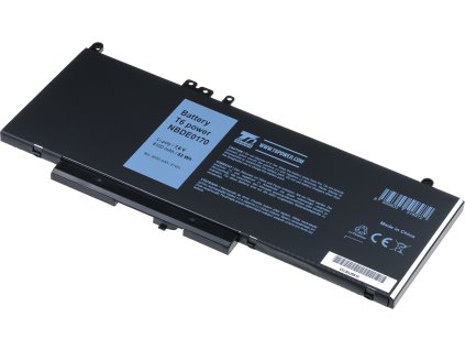 Batéria T6 Power Dell Latitude E5270, E5470, E5570, Precision 15 3510, 8100mAh, 62Wh, 4cell, Li-pol NBDE0170