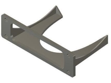 D-MTACX Držák do racku pro MikroTik zařízení hAP AC2/hAP, šedý D-MTACX