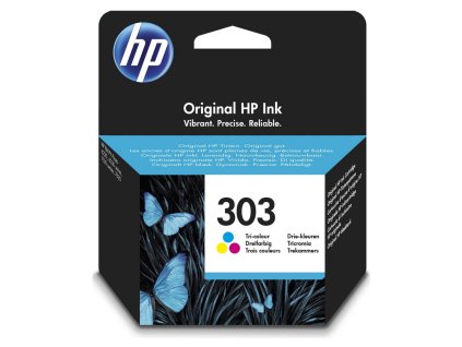HP 303 Tri-color originální Ink Cartridge T6N01AE