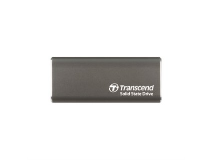 Transcend SSD 500GB ESD265C USB 3.2 - Iron Gray Aluminium TS500GESD265C