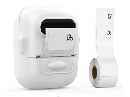 IMMAX digitální bluetooth SMART tiskárna štítků/ rozlišení tisku 203 dpi/ USB-C + samolepící etikety DTS03 DTS01