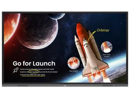 BENQ panel 86" RE8603/ dotykový interaktivní/ UHD 4K/ provoz 18/7/ HDMI/ RS232/ RJ45/ USB-C/ Android 9H.F87TC.DE2