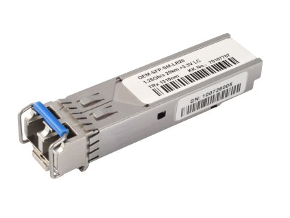 Signamax 100-32SM-LR20 1G SFP optický modul SM 1310nm LC, 20km, DDM - Cisco komp. 70107707