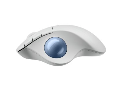Logitech® ERGO M575S Wireless Trackball - OFFWHITE+BLUE BALL 910-007030