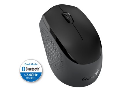 GENIUS NX-8000S BT/ duální Bluetooth + 2,4GHz/ 1200 dpi/ bezdrátová/ tichá/ černá 31030034401
