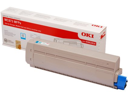 Cyan toner do MC873 (10.000 stránok) 45862816