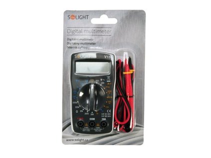 Solight multimeter, test diódy, ochrana proti preťaženiu, bzučiak V15