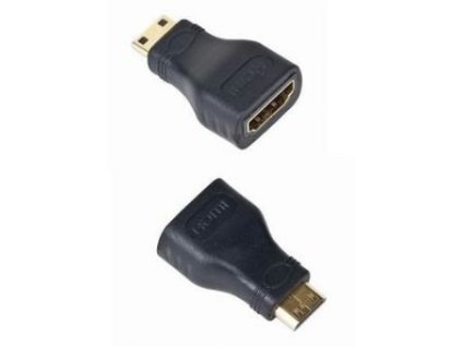 Kábel CABLEXPERT red. HDMI na HDMI mini-C, F/M, pozlátené kontakty, čierna A-HDMI-FC