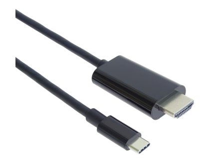 PremiumCord USB-C na HDMI kábel 2m rozlíšenie 4K*2K@60Hz FULL HD 1080p ku31hdmi17