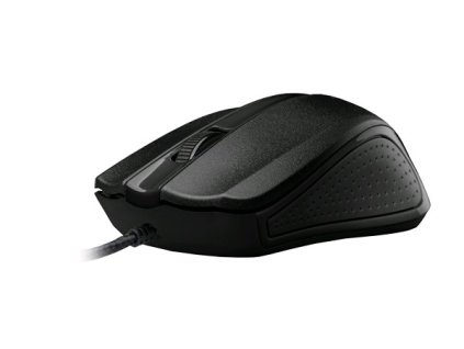 C-TECH Myš WM-01, čierna, USB WM-01BK