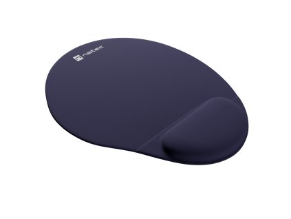 Podložka pod myš ergonomická gélová Natec MARMOT, tmavo modrá, 245x225 mm NPF-2182