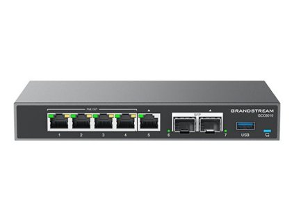 Grandstream GCC6010 all-in-one riešenie (VPN router, NGFW, PoE switch a IP PBX) GCC6010