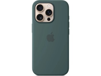 iPhone 16 Pro Max Silicone Case with MS - Lake Gre MA7V4ZM/A