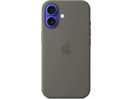 iPhone 16 Plus Silicone Case with MS - Stone Gray MYYC3ZM/A