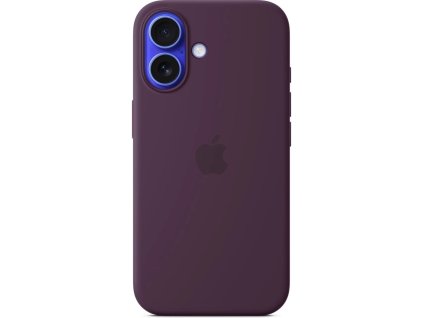 iPhone 16 Plus Silicone Case with MS - Plum MYYD3ZM/A