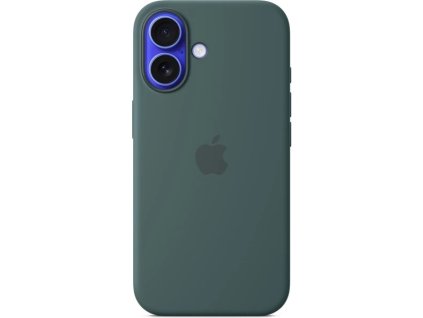 iPhone 16 Plus Silicone Case with MS - Lake Green MYYH3ZM/A