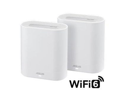 ASUS ExpertWiFi EBM68 AX7800 Tri-band Mesh WiFi 6 System (2-pack) 90IG07V0-MO3A40