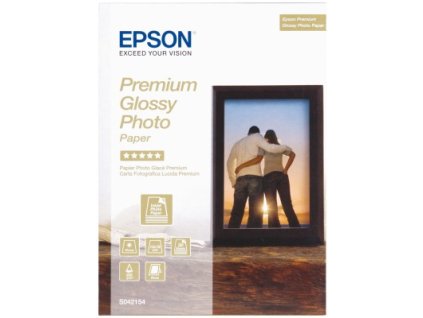 Papier EPSON Premium Glossy Photo 13x18 (30 listov), 255 g/m2 C13S042154