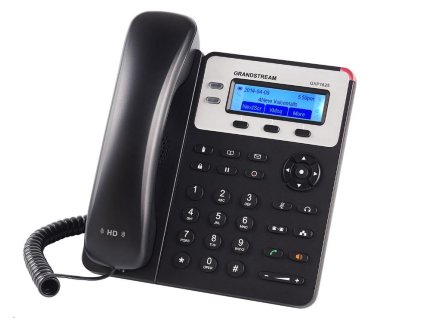 Grandstream GXP1625 [VoIP telefón - 2x SIP účet, HD audio, 3 programy.tlačidlá, prepínač 2xLAN 10/100Mbps, PoE] GXP1625