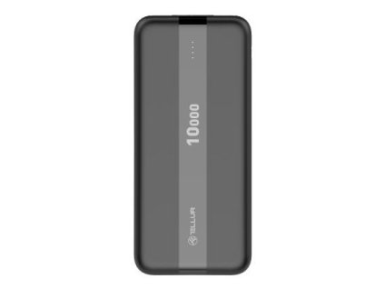 TELLUR PBC103 10000mAh Powerbank, 2xUSB, C, blk TLL158301