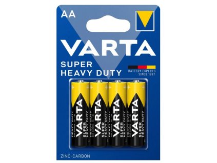 VARTA Batérie SUPER HEAVY DUTY LR6, AA, 4ks 40000406