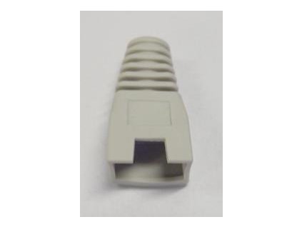 Kryt na mod.konektor RJ45 - šedá, (100ks) OEM-PB45GR