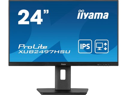 iiyama ProLite/XUB2497HSU-B2/23,8''/IPS/FHD/100Hz/1ms/Black/3R XUB2497HSU-B2