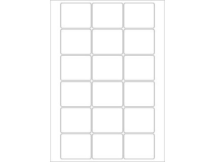 etikety RAYFILM 56x46 univerzálne biele R010056x46A-LCUT (100 list./A4) R0100.56x46A-LCUTA4