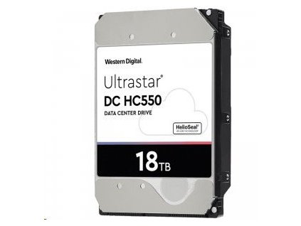 Western Digital Ultrastar DC HC550 3,5" HDD 18TB 7200rpm SATA 6Gb/s 512MB WUH721818ALE6L4