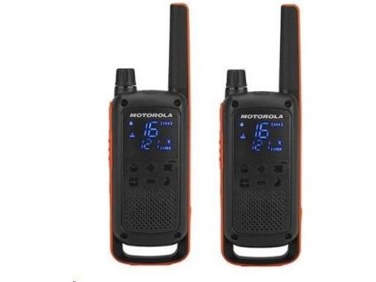 MOTOROLA T82 TALKABOUT black/orange 2ks T82