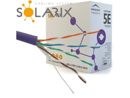 SOLARIX kábel UTP LSOH CAT5E 305m/balenie SXKD-5E-UTP-LSOH