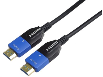 PremiumCord Ultra High Speed HDMI 2.1 optický kabel 8K@60Hz 4K@120Hz 15m pozlátený kphdm21m15