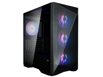 Zalman skříň Z9 Iceberg black / Middle tower / ATX / 4x140mm fan ARGB / temperované sklo / černá Z9 Iceberg MS Black