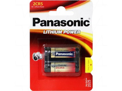PANASONIC Lithium, Batéria, 2CR5, EL2CR5, 6V, 1ks AAPA010
