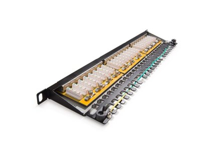 KELINE Patch panel KOMPAKT HD, Category 5E, 24xRJ4 606058