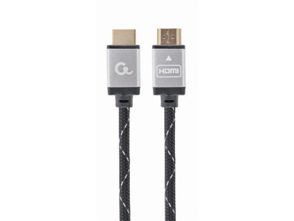 Gembird kábel HDMI High speed (M - M), séria Select Plus, Ethernet, pozlátené konektory, 7.5 m CCB-HDMIL-7.5M