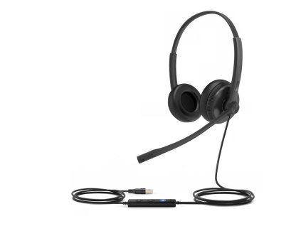 Yealink UH34 Dual náhlavná súprava na obe uši s USB konektorom pre Teams UH34DualTeams