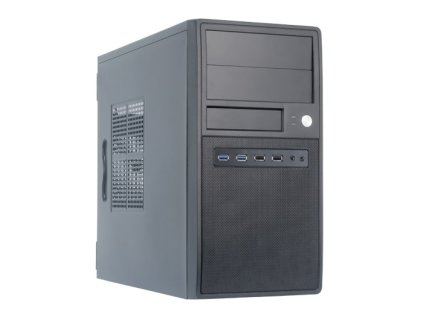 Skriňa CHIEFTEC Mesh Series/mATX, CT-04B-OP, čierna, USB 3.0, žiadny zdroj CT-04B-OP