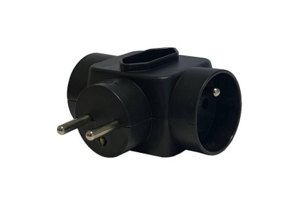 Konnoc DX-RV-2+1 rozbočka černá 434002,10