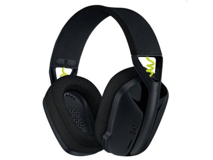 Logitech G435 LIGHTSPEED - bezdrôtové herné slúchadlá - čierna/žltá 981-001050