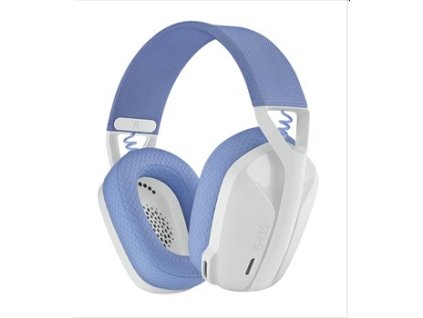 Logitech G435 LIGHTSPEED - bezdrôtové herné slúchadlá - biela/fialová 981-001074