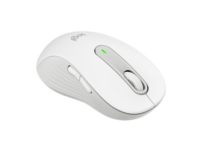 Logitech M650 L Left Signature - bezdrôtová myš - svetlo šedá 910-006240